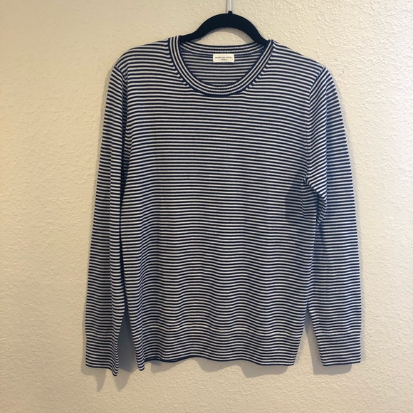 Dries Van Noten Striped Merino Wool Sweater M - Picture 1 of 6